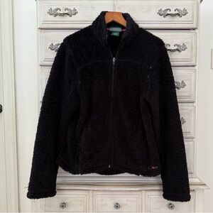 L.L. Bean Black Fleece Jacket